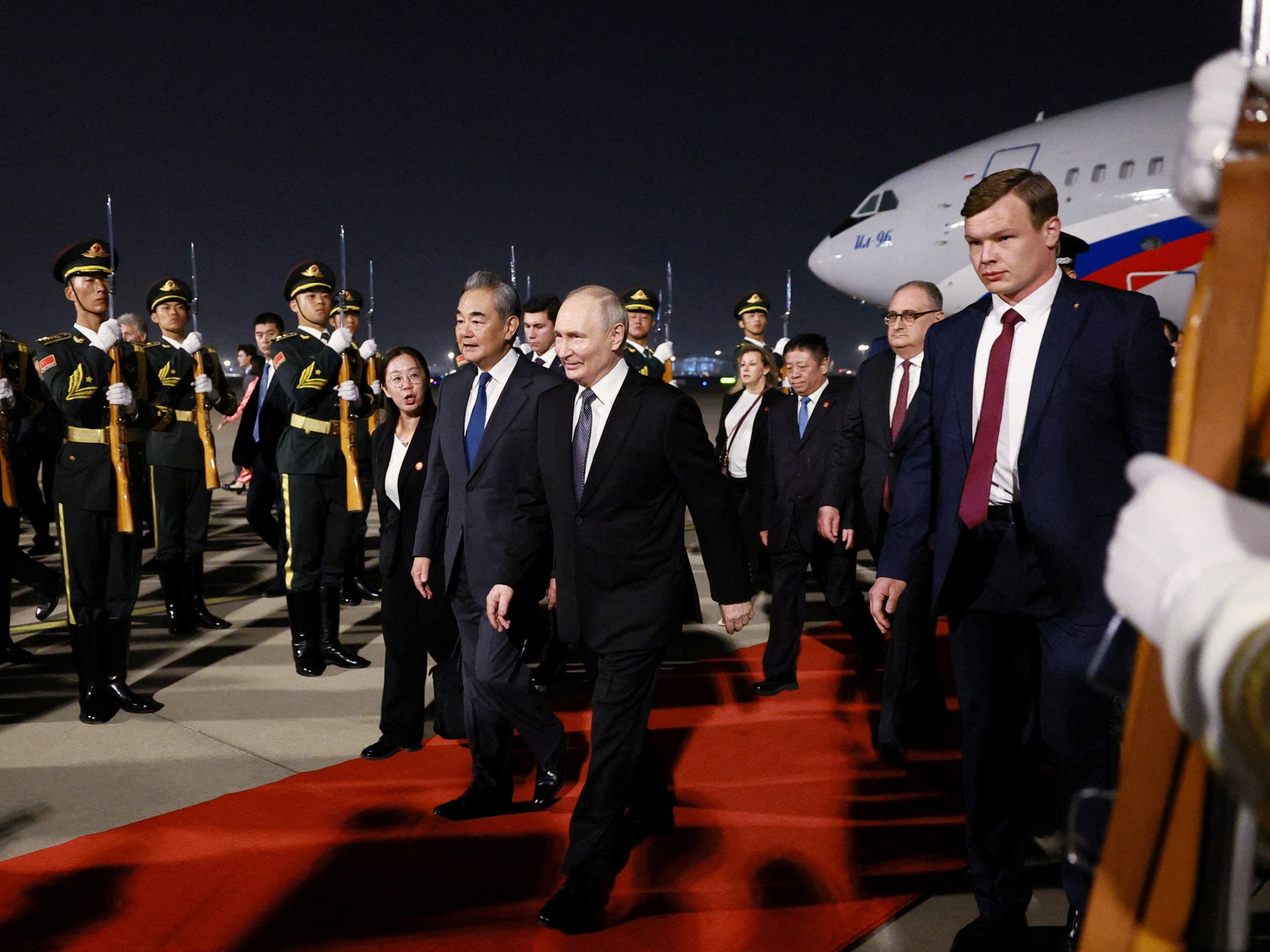 Putin tiba di Tiongkok untuk melakukan pembicaraan dengan pemimpin Tiongkok Xi Jinping