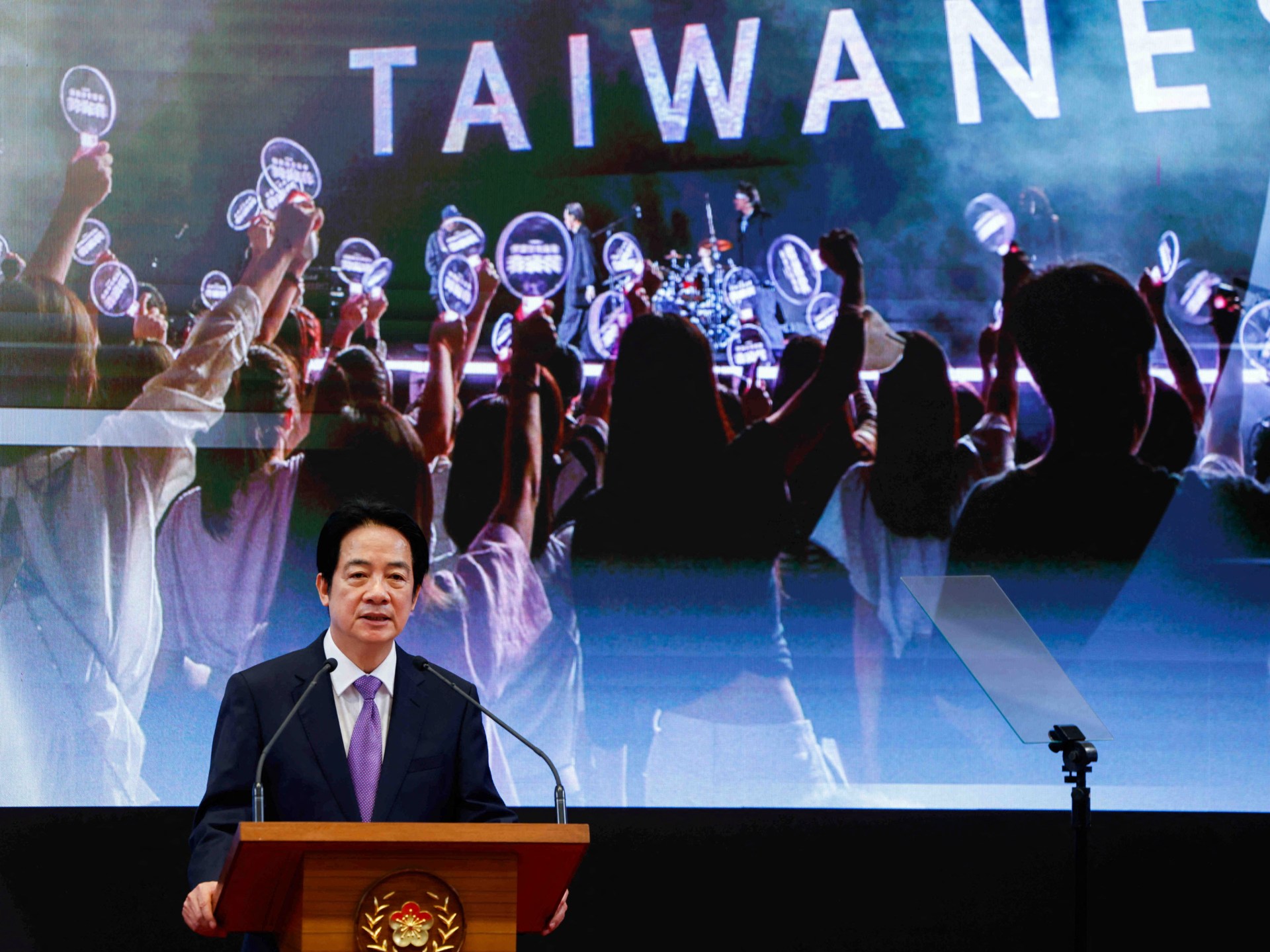 Presiden Taiwan mengatakan masa depan tidak akan ditentukan oleh 'kekuatan eksternal'