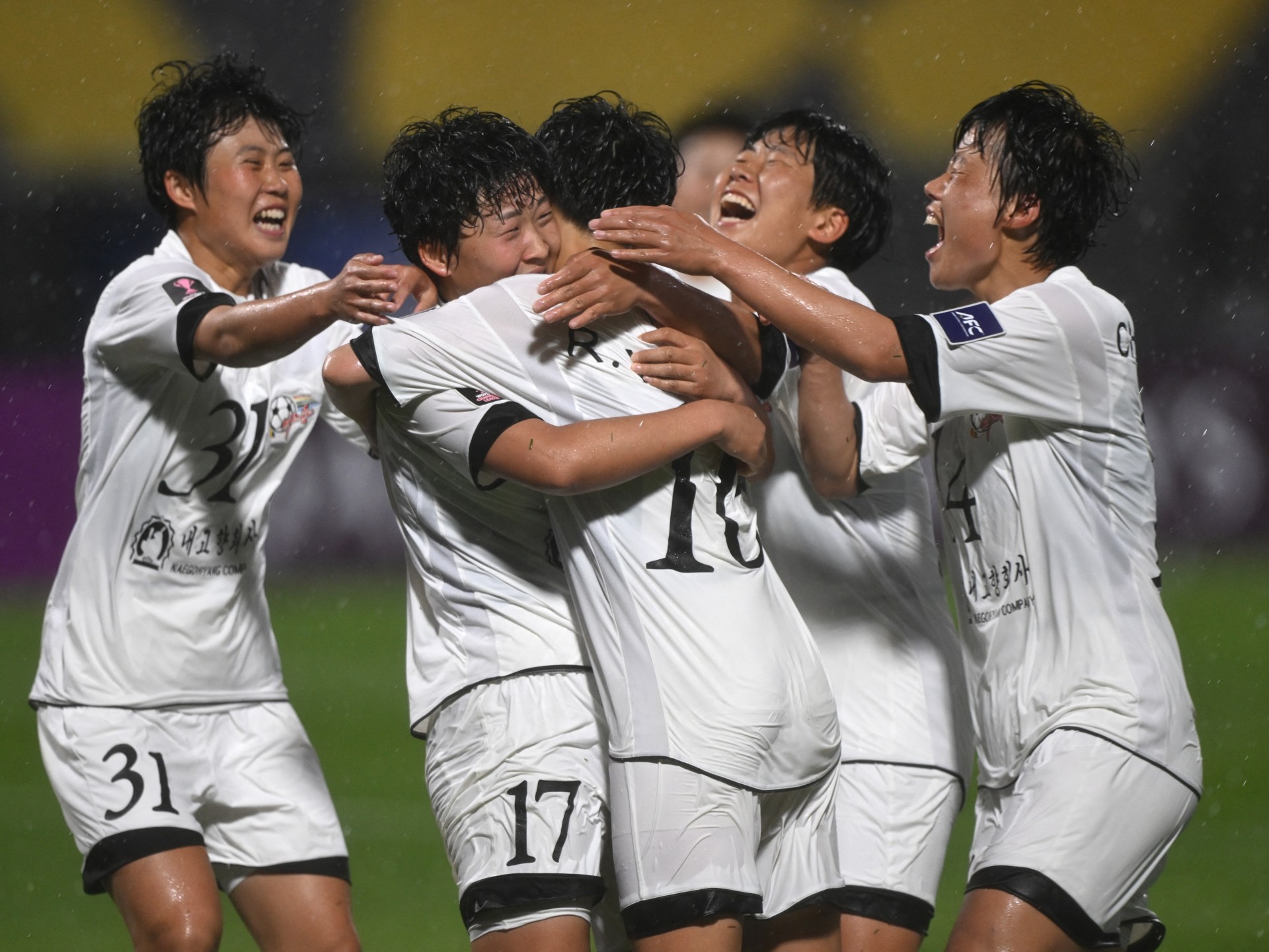 Menangis saat wanita Korea Utara menang di Selatan untuk mencapai final Liga Champions AFC