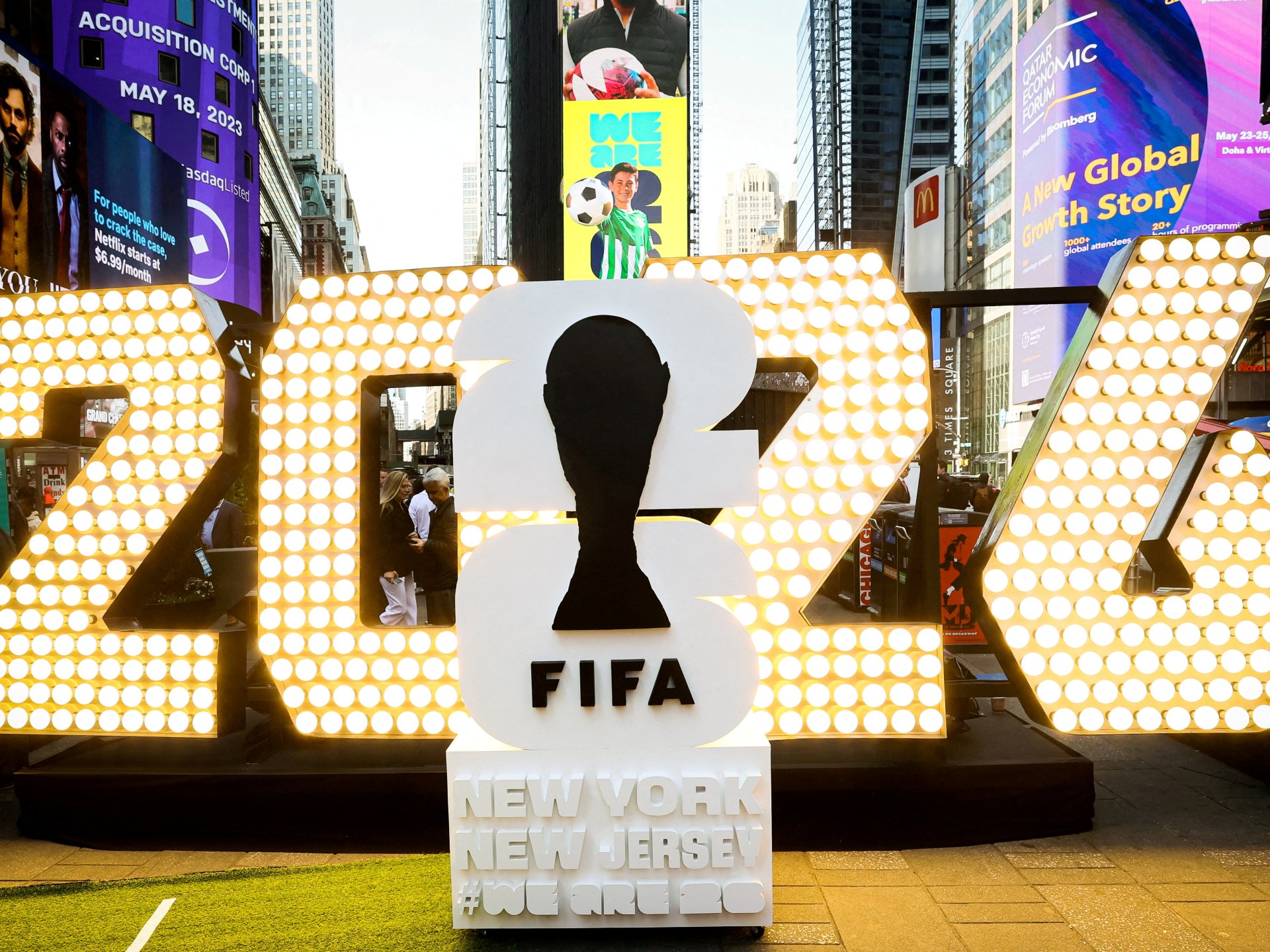 Hotel-hotel di Kota New York menghindari ancaman pemogokan buruh sebelum Piala Dunia FIFA