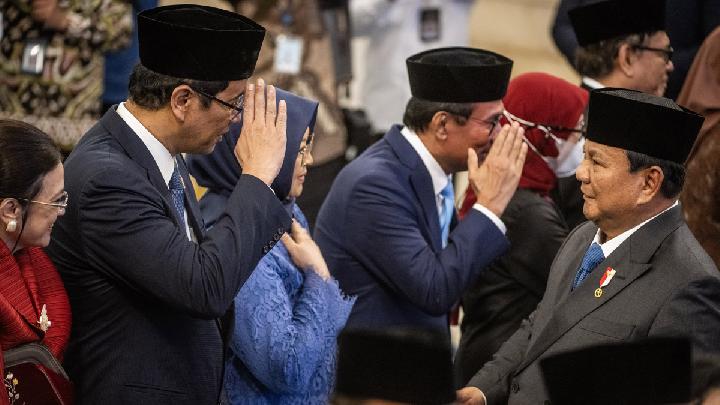 Prabowo Panggil Purbaya hingga Rosan ke Istana