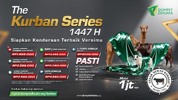 Hanya dengan 1 Jutaan, Kurban Kambing Boleh untuk Satu Keluarga