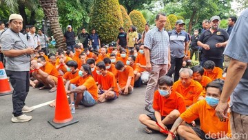 173 Tersangka Kejahatan Jalanan Ditahan PMJ Terancam 7-15 Tahun Penjara
