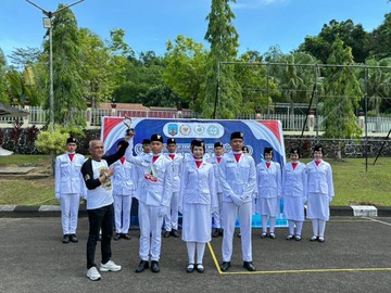 SMAN 1 Tanjung Selor Juara Lomba Baris-Berbaris MPR RI Kaltara 2026