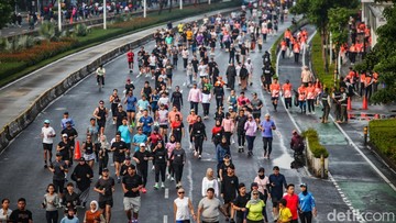 Satpol PP Tegaskan Pedagang Dilarang Jualan di CFD Sudirman-Thamrin