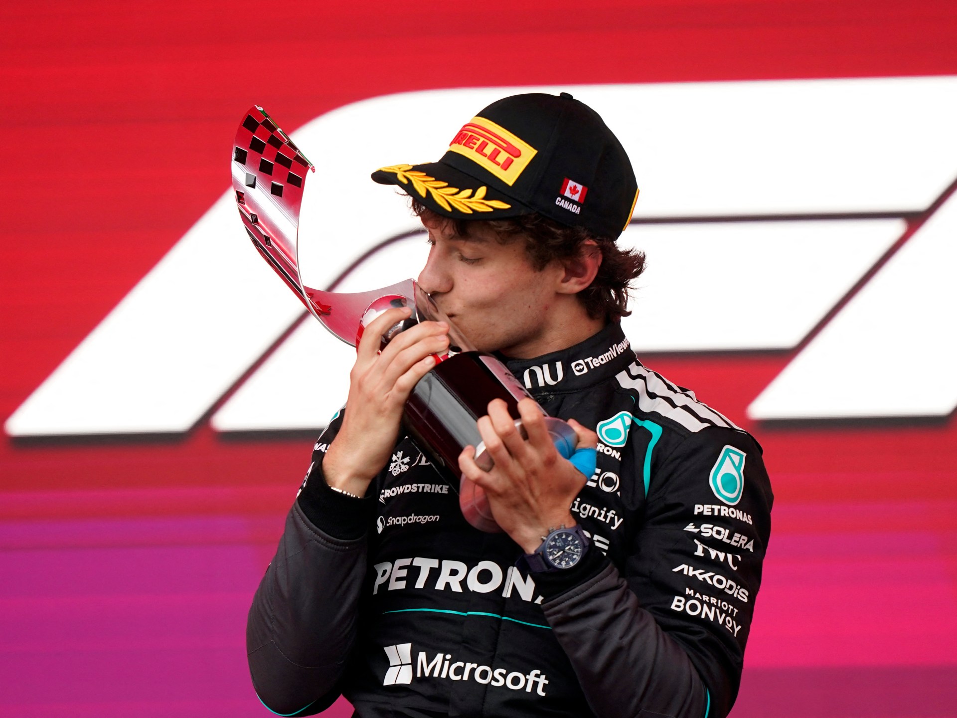 Remaja Mercedes Antonelli memenangkan GP Kanada untuk kemenangan F1 keempat berturut-turut