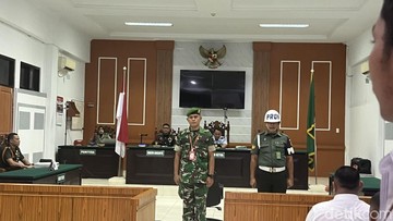 Prajurit TNI Aniaya Siswa SMP hingga Tewas Tetap Divonis 10 Bulan Penjara