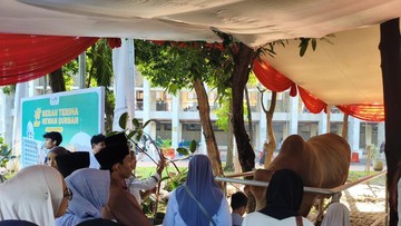 Sapi Kurban Prabowo-Gibran di Istiqlal Diberi Nama 'Si Loreng' dan 'Wirabumi'