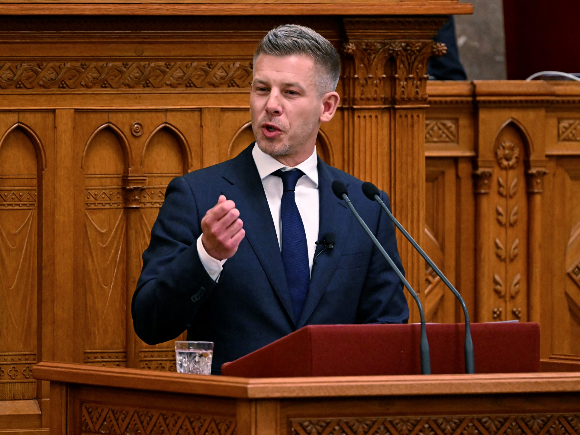 Magyar kelaparan akan mengubah konstitusi untuk memecat Presiden Tamas Sulyok