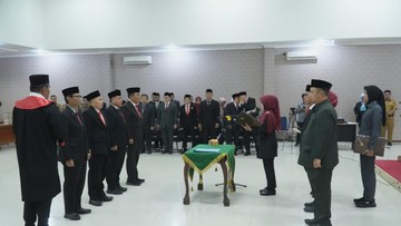 Sekda: Tersangka Dilantik Jadi Staf Ahli Bupati Pandeglang Belum Ngantor