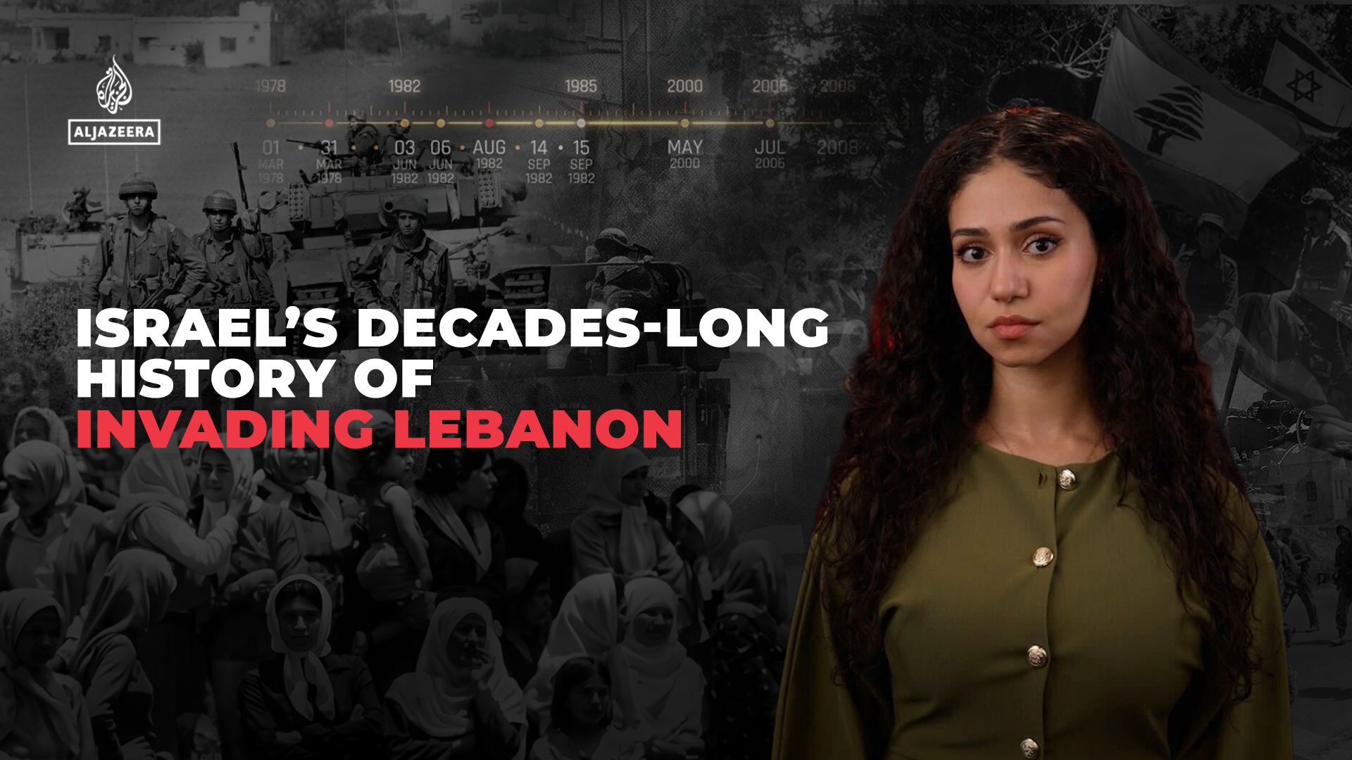 Sejarah puluhan tahun Israel menginvasi Lebanon