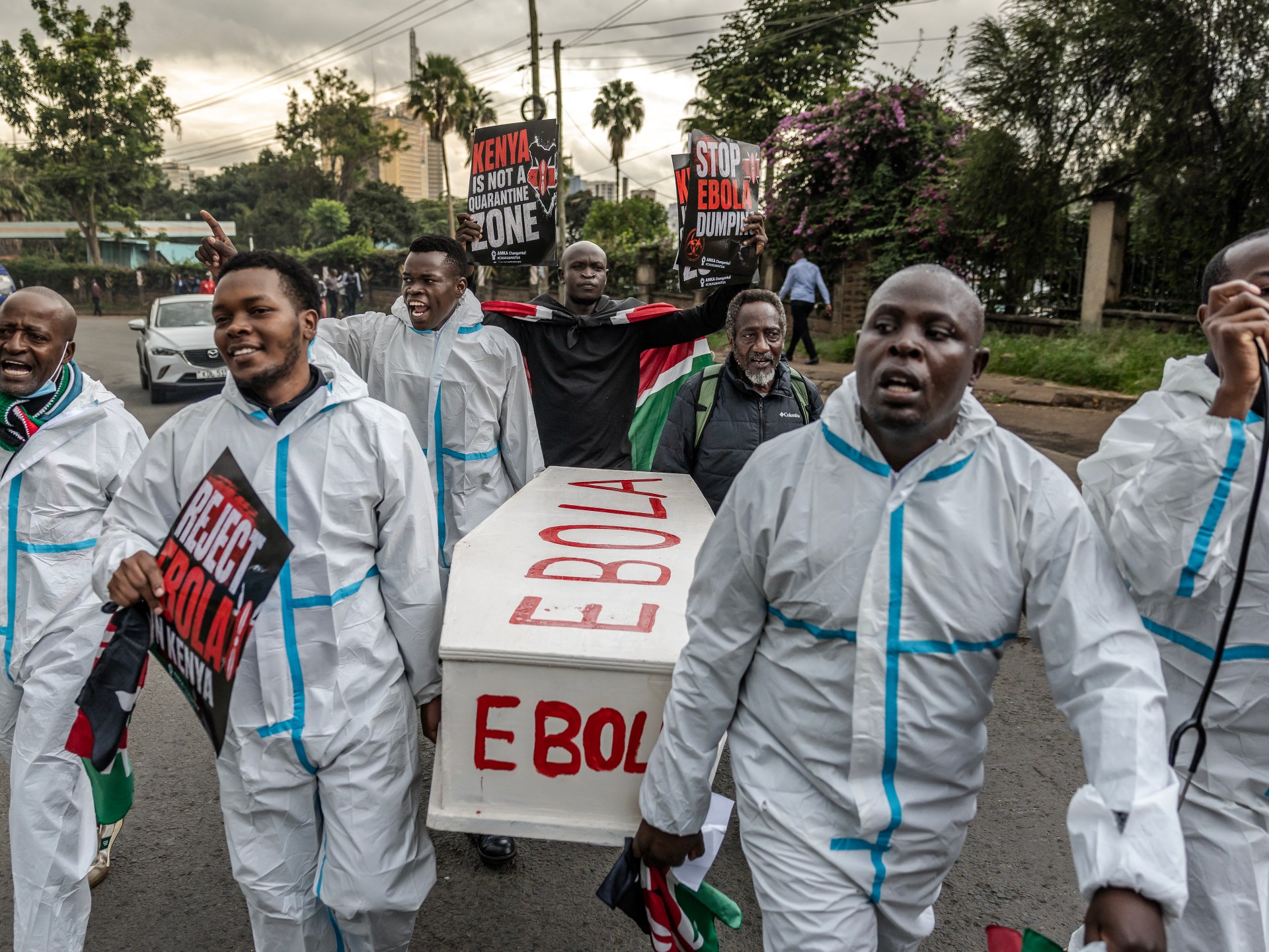 Mengapa fasilitas Ebola AS di Kenya memicu protes?