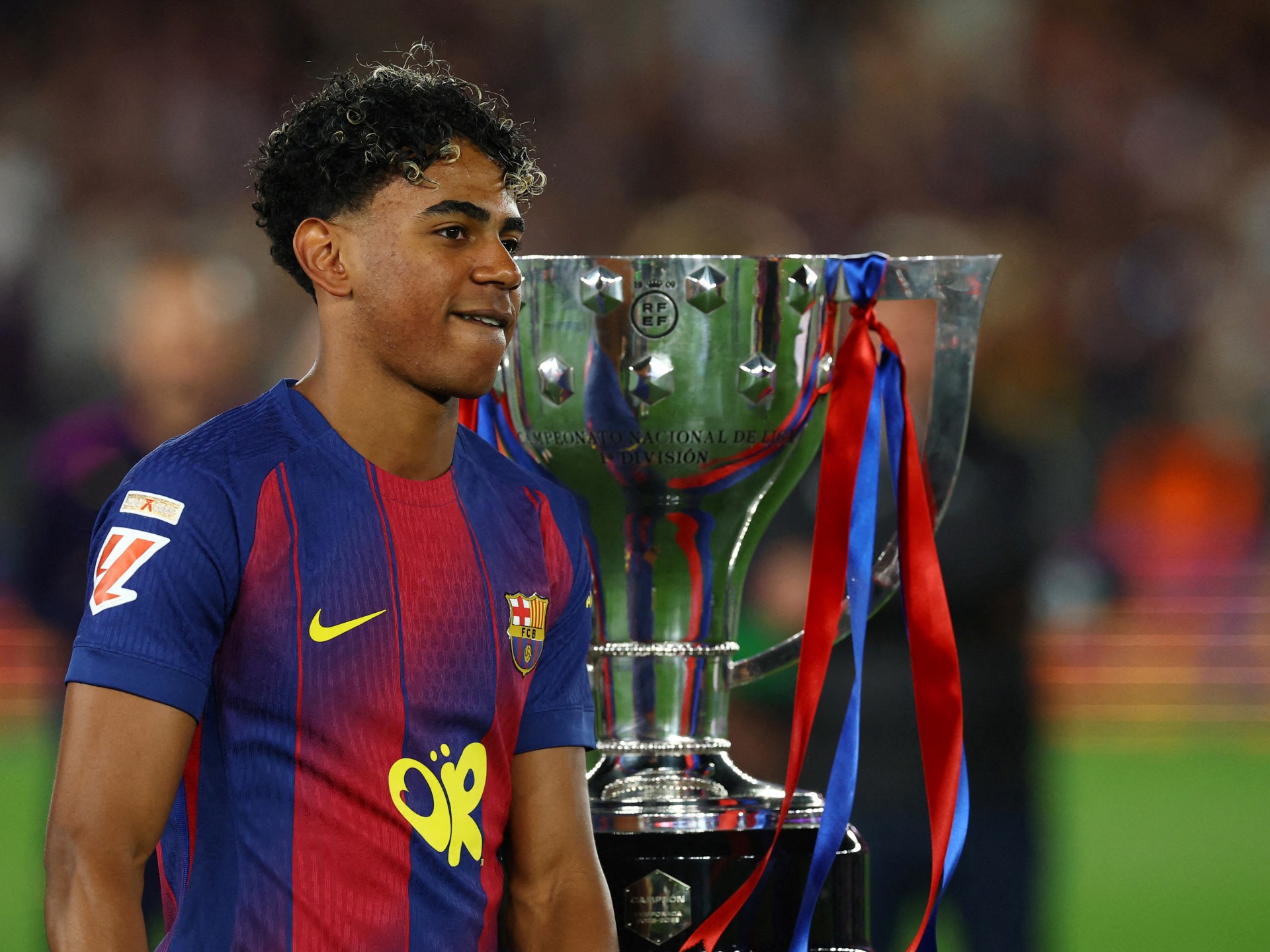 Remaja Barcelona Lamine Yamal memenangkan penghargaan Pemain Terbaik La Liga Musim Ini