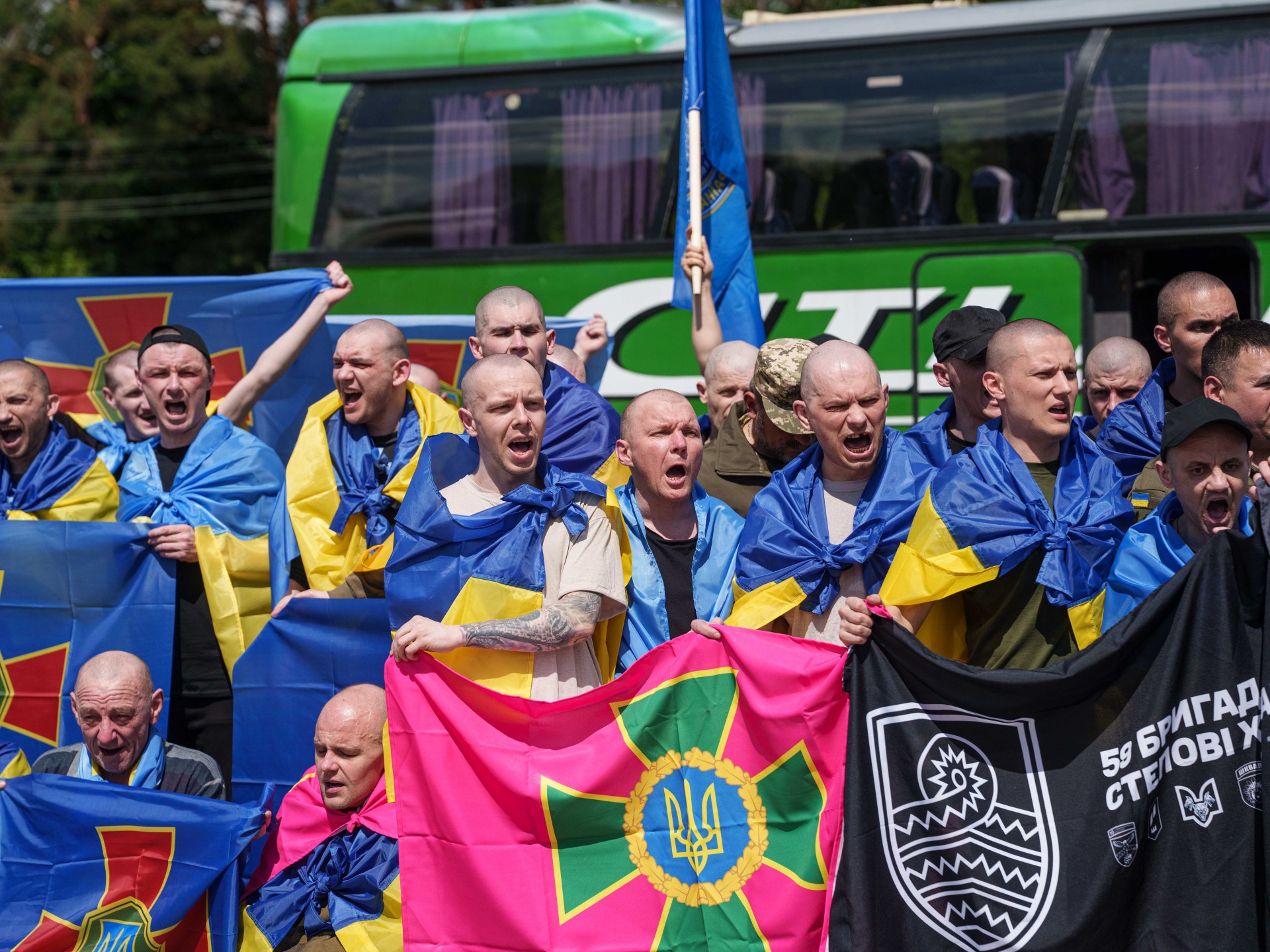 Ukraina dan Rusia masing-masing menukar 185 tawanan perang