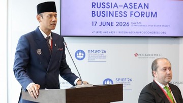 AHY Tawarkan Kerja Sama dengan Rusia di Bidang Maritim-Perkeretaapian