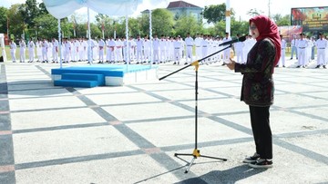 MPR Buka Lomba Kreasi Baris Berbaris dan Pengibaran Bendera di Kalteng