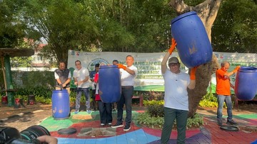 RW di Jaktim Kelola Sampah Pakai Biopori Jumbo, Pramono: Jadi Role Model