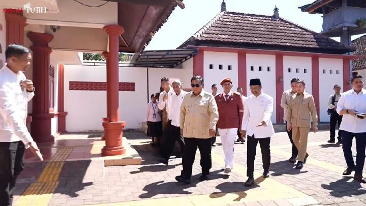 Kunjungan ke Sekolah Rakyat, Prabowo Bicara Angka Keberuntungan 8
