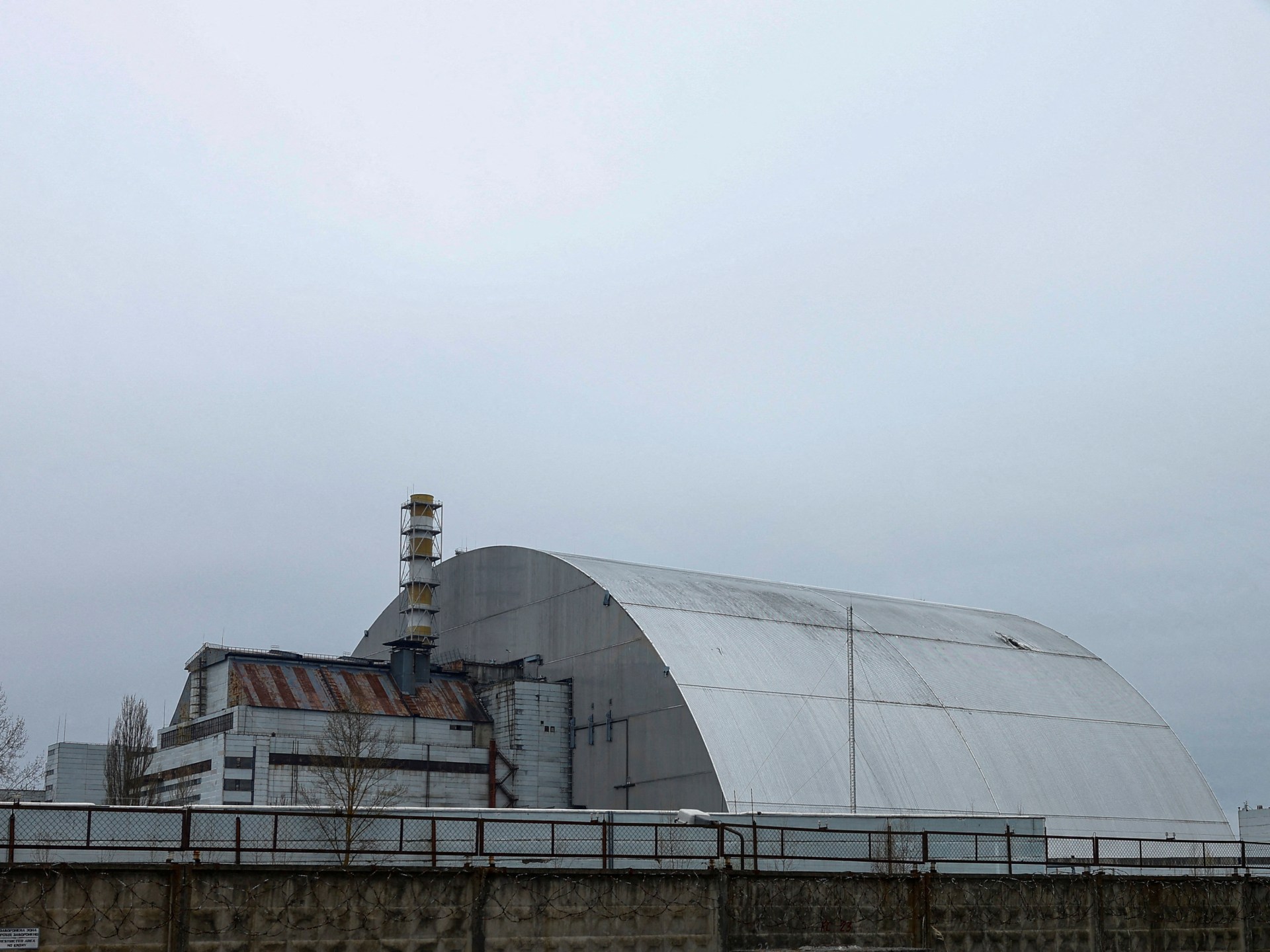 Serangan drone Rusia merusak lokasi di dekat pembangkit listrik tenaga nuklir Chornobyl