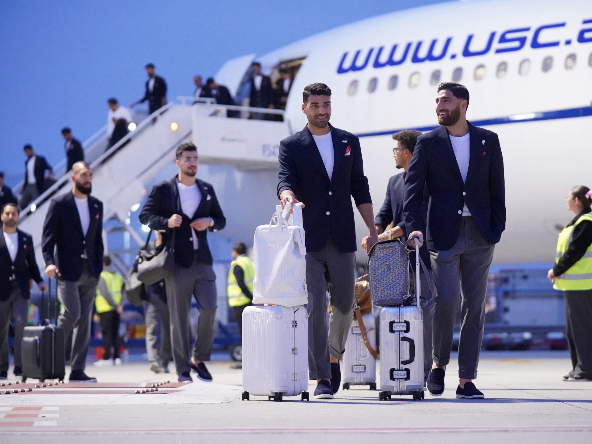 Tim Piala Dunia Iran tiba di Meksiko ketika visa AS berlanjut