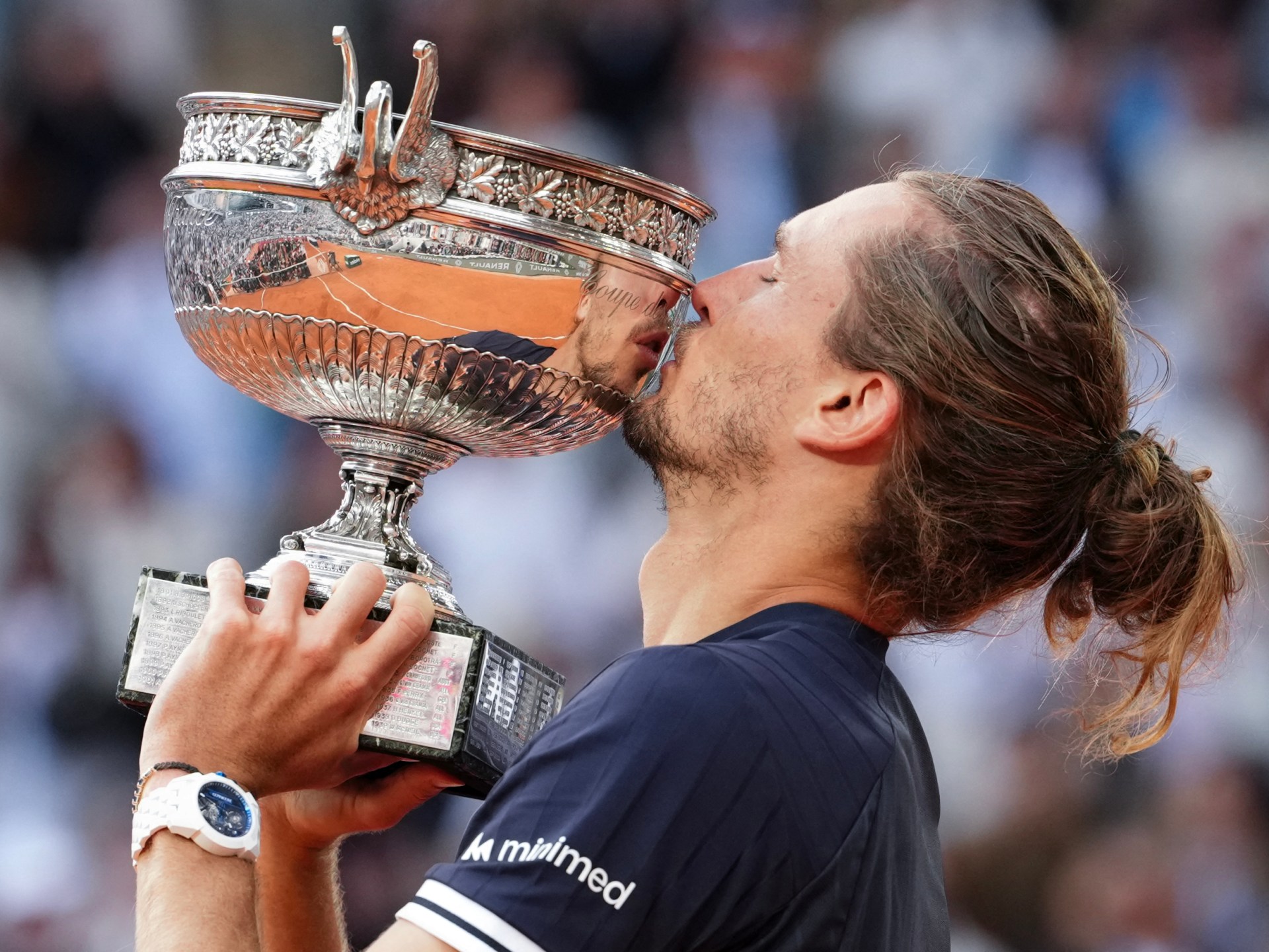 Zverev melawan Cobolli untuk meraih gelar Grand Slam perdananya di Prancis Terbuka