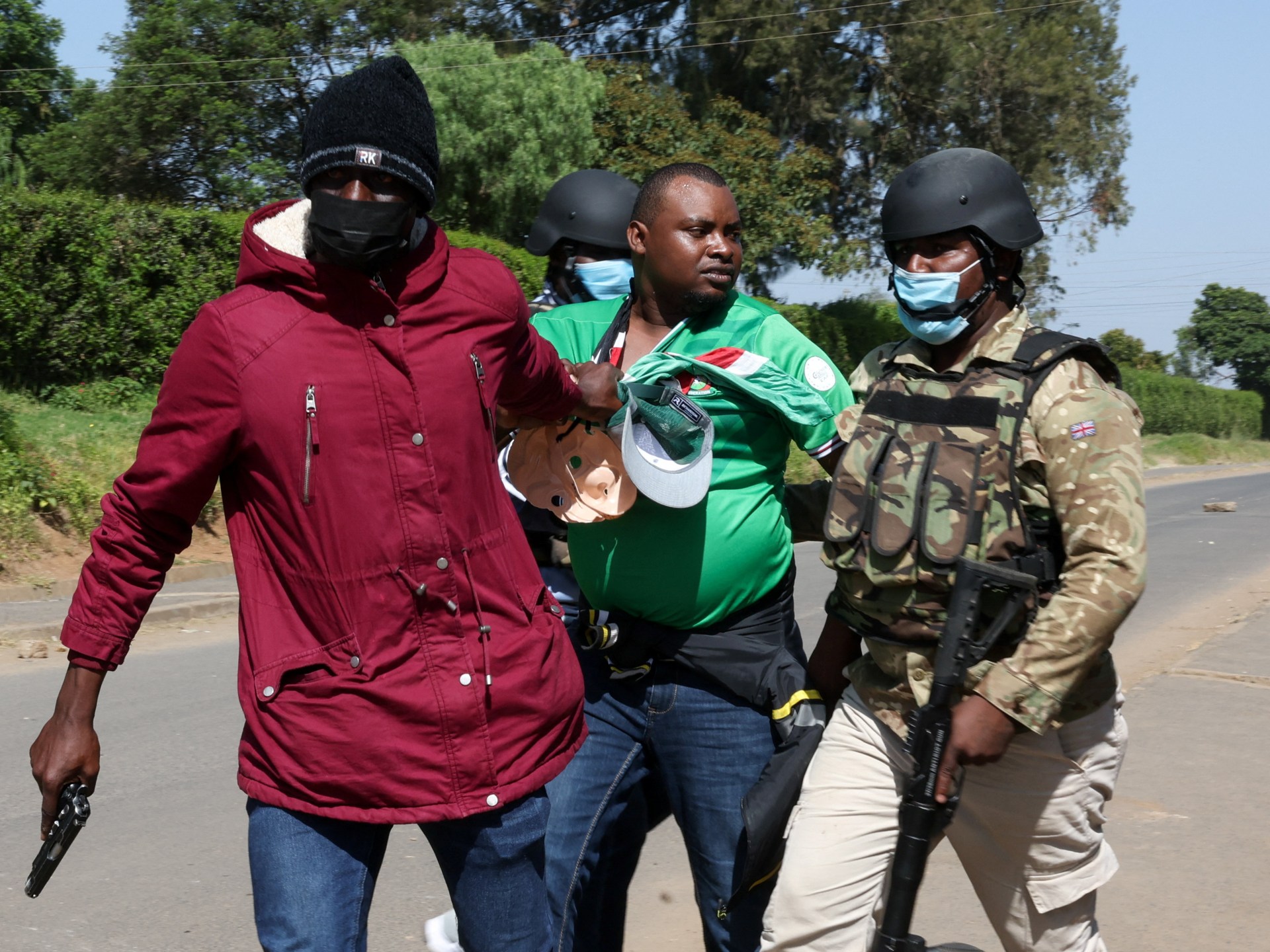 Protes meletus di Kenya terkait pusat karantina Ebola AS di Nanyuki