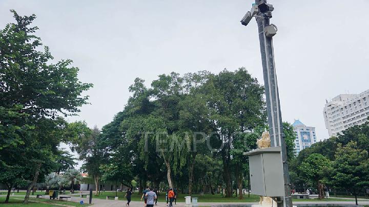 CCTV Bundaran HI Mati saat Demo, Pemprov: Milik Pihak Ketiga