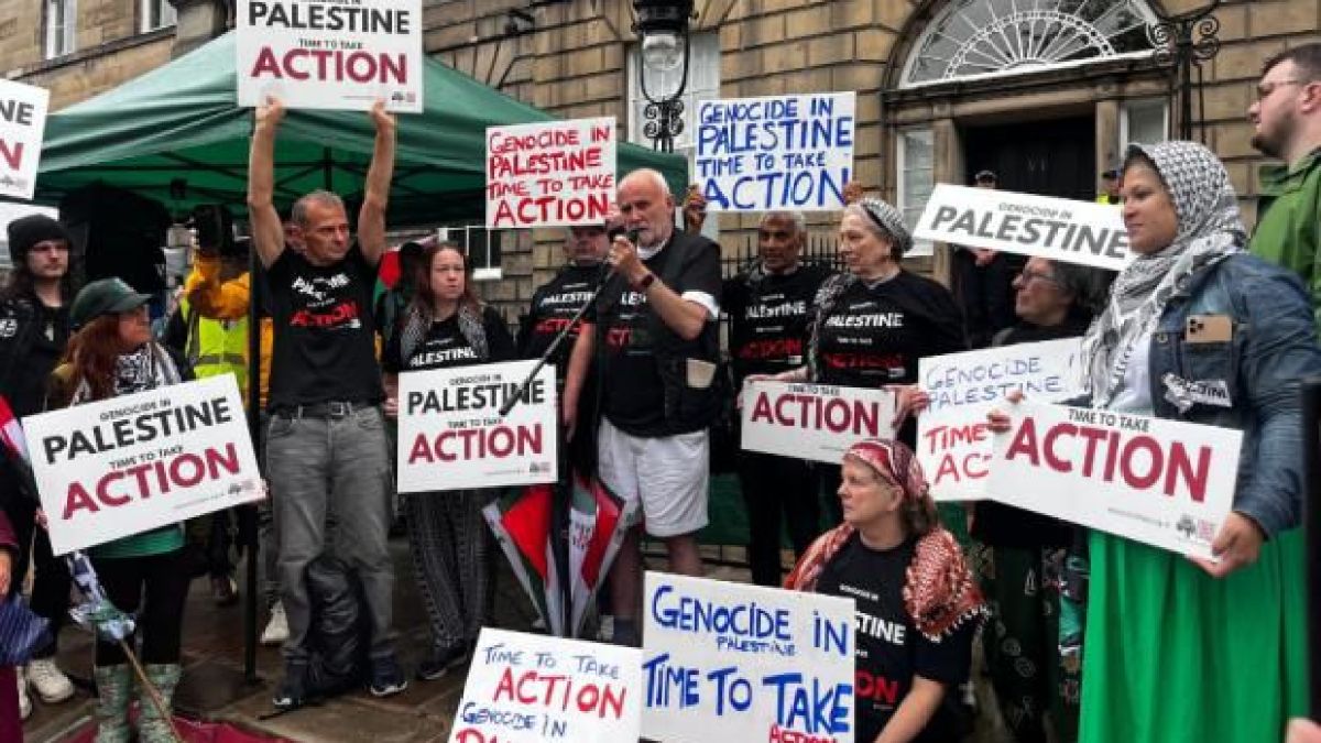 'Hak untuk memprotes genosida' ditolak: pendukung Aksi Palestina di Skotlandia