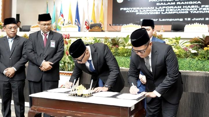 pemprov-lampung-wtp-12-kali-berturut,-bukti-komitmen-tata-kelola-keuangan-yang-akuntabel