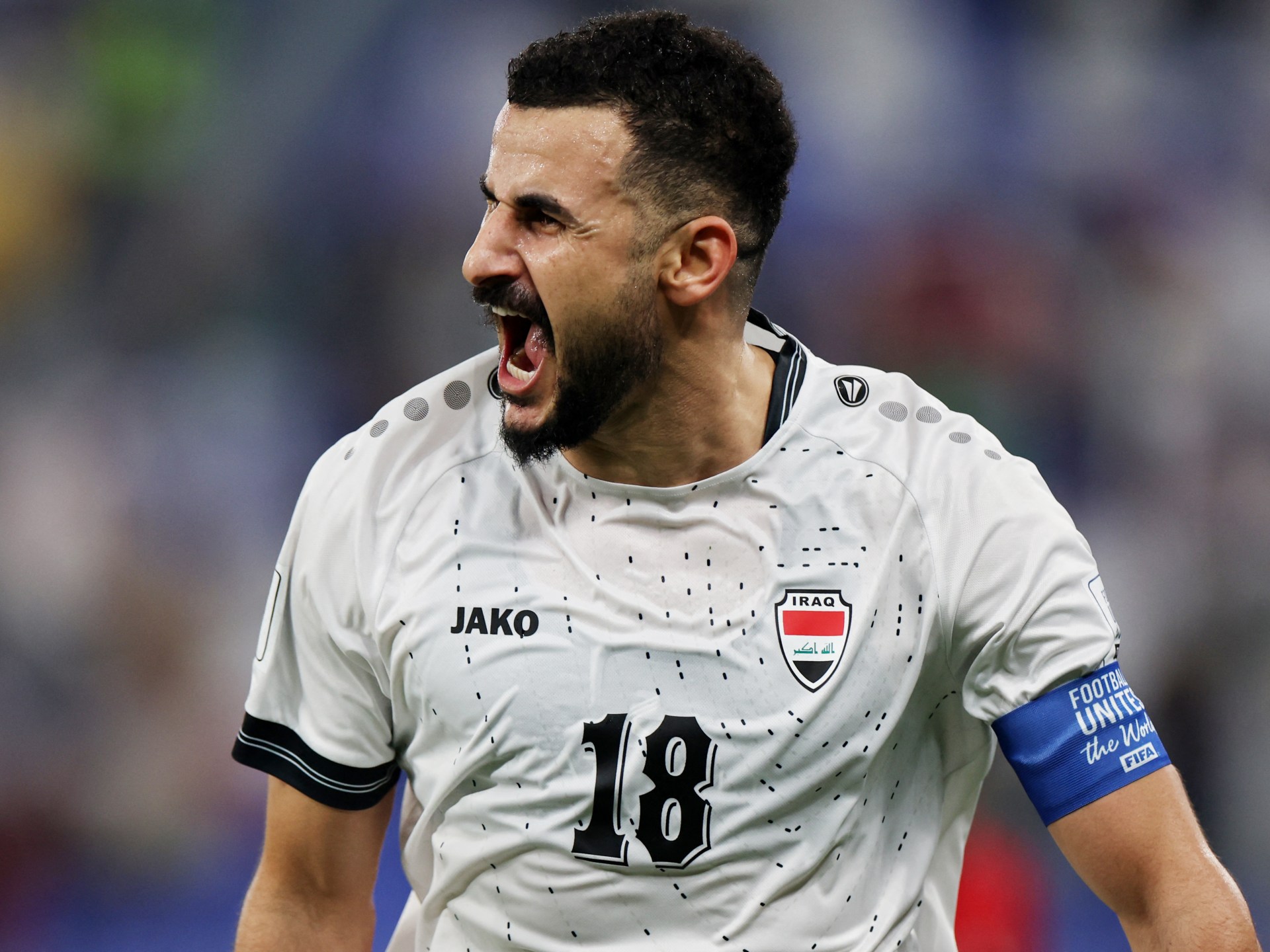 'Singa Mesopotamia': Bagaimana Aymen Hussein mengalahkan tragedi untuk mencapai Piala Dunia