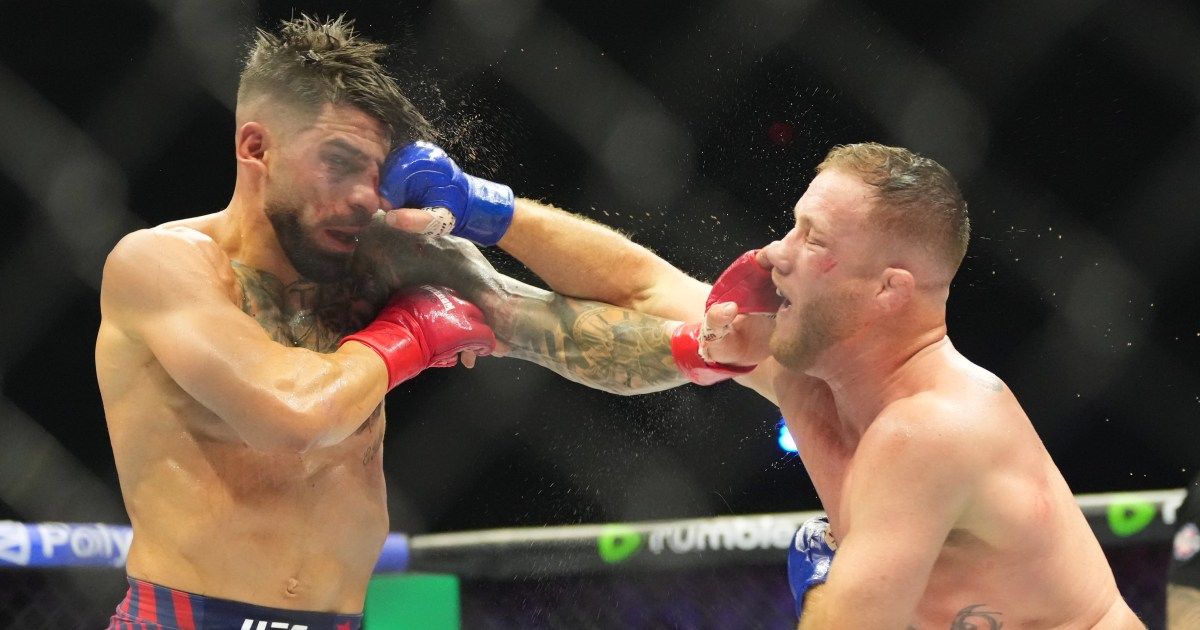 Gaethje mengejutkan Topuria untuk memenangkan gelaran ringan UFC di acara Gedung Putih