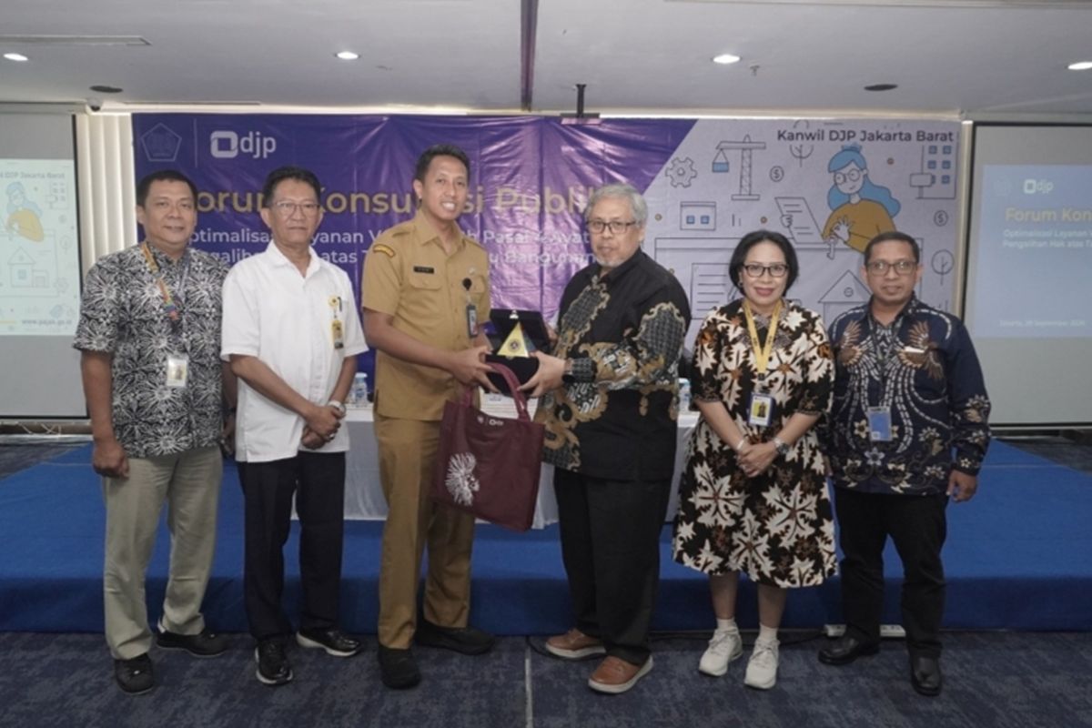 DJP Jakbar gelar FKP selaraskan proses pengalihan hak atas tanah