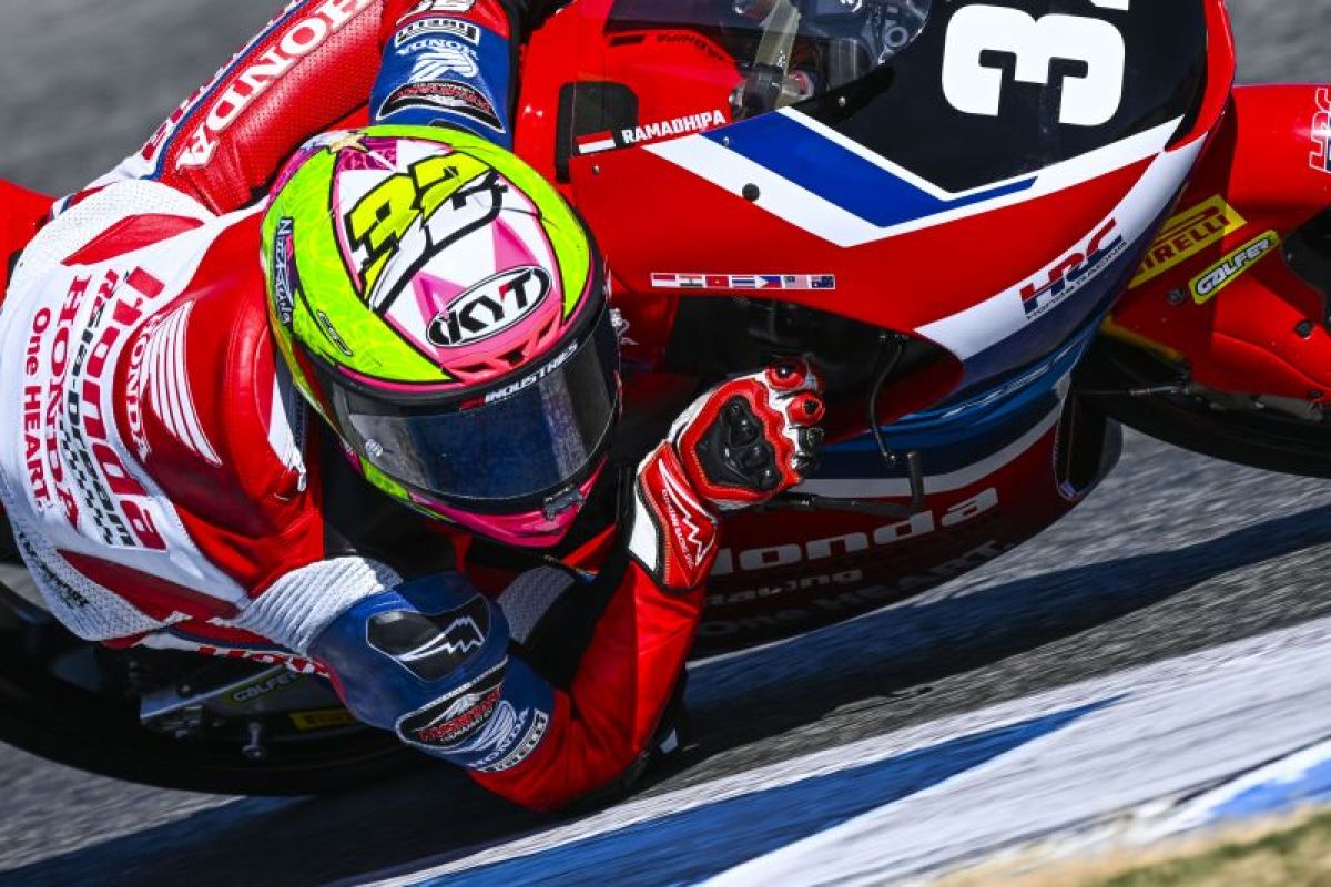 Kiandra Ramadhipa start dari urutan kelima di Aragon