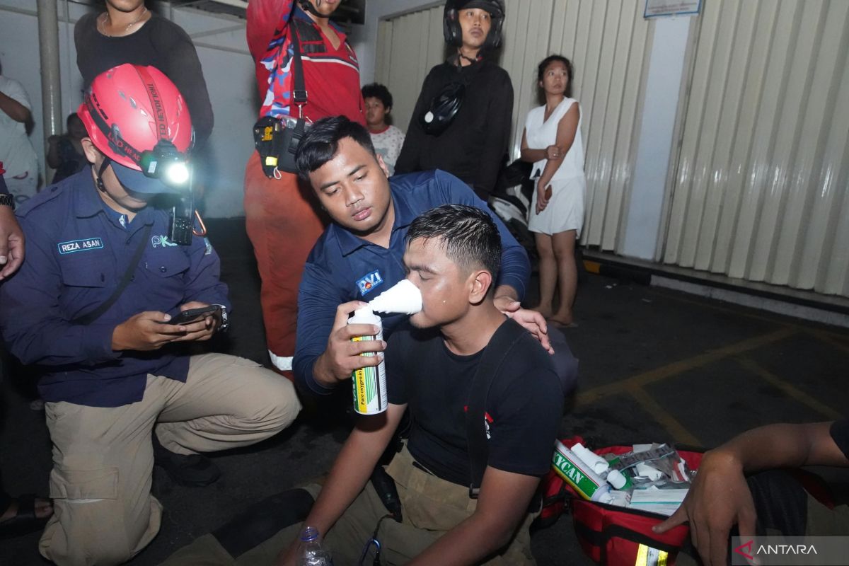 Polisi pastikan tak ada korban jiwa dalam kebakaran di Kramat