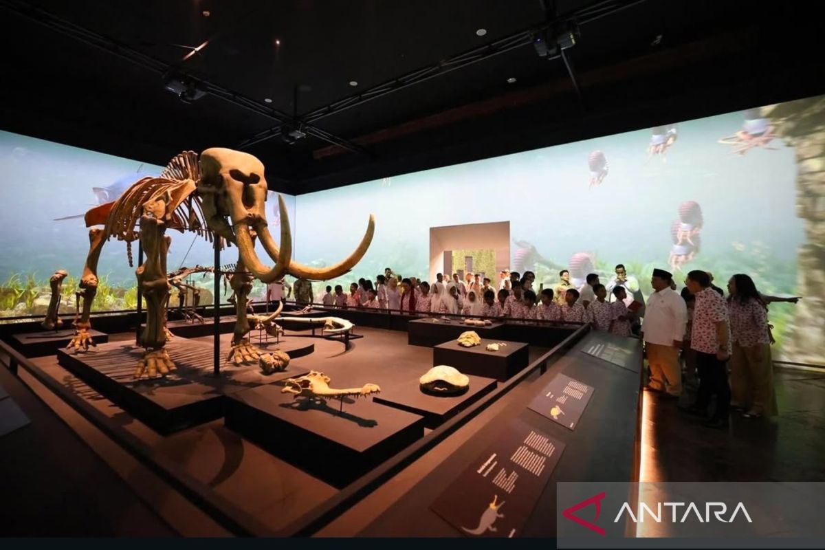 Hari Museum, Prabowo jelajahi Museum Gajah bersama anak-anak sekolah