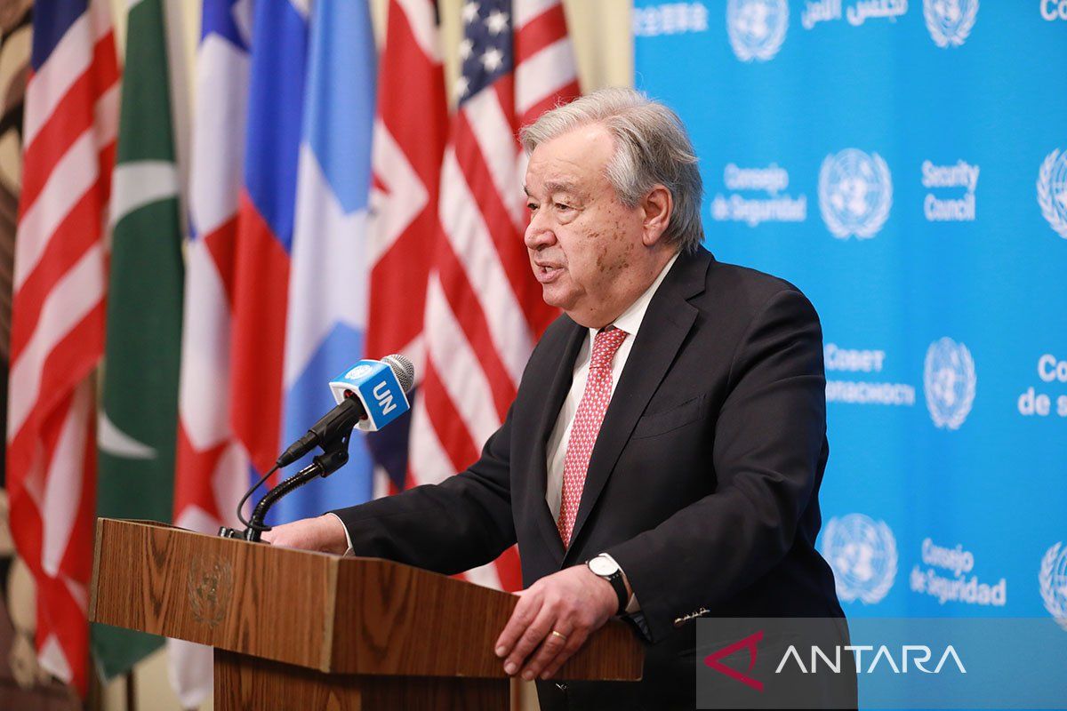 Sekjen PBB ke Indonesia untuk perkuat kerja sama multilateralisme 
