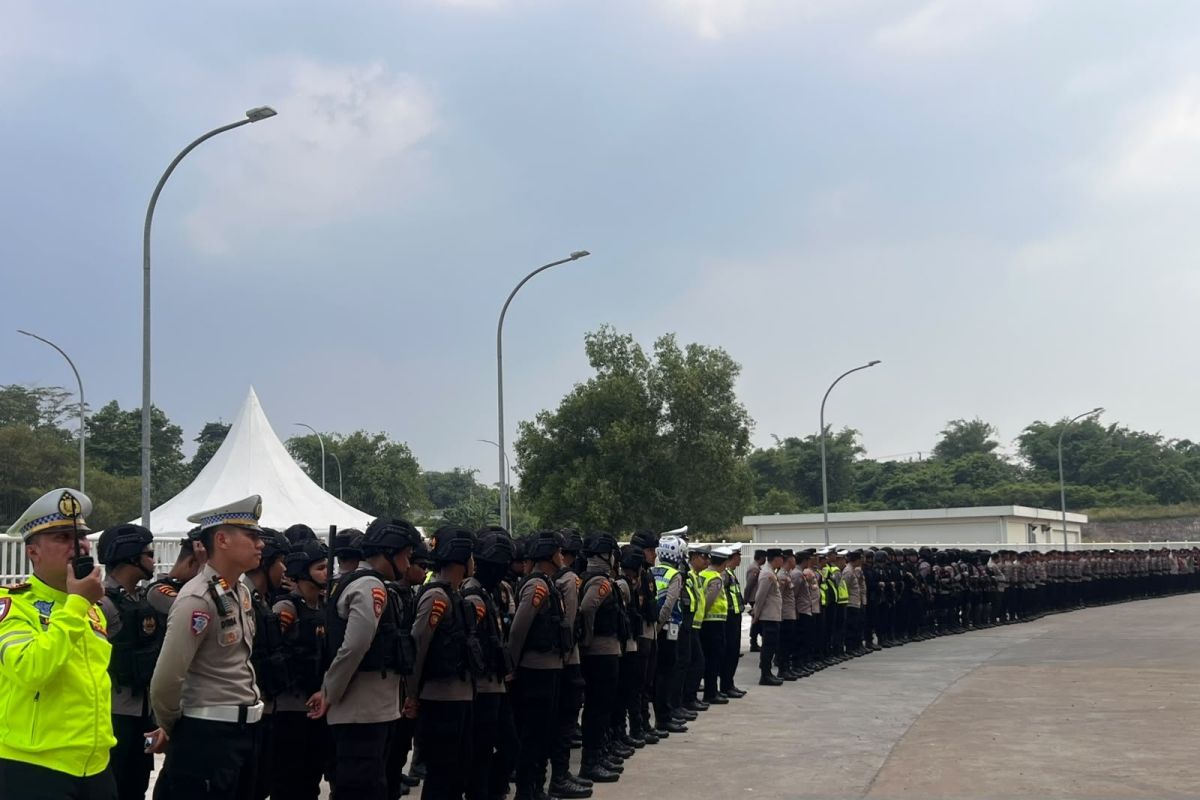 Polda Banten kerahkan 200 personel amankan Persita vs Persija