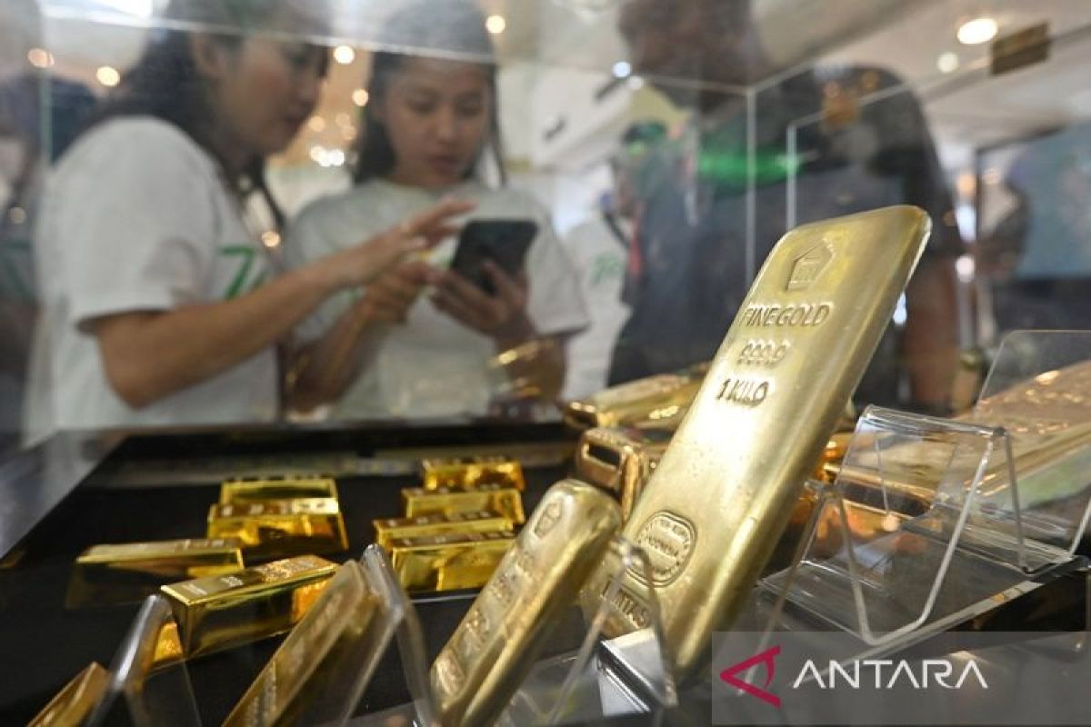 Simak selengkapnya harga emas tiga jenama di Pegadaian pada Kamis