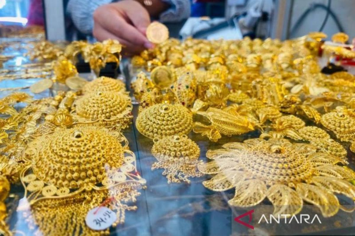 Daftar harga emas Galeri24-Antam-UBS di Pegadaian pada Sabtu