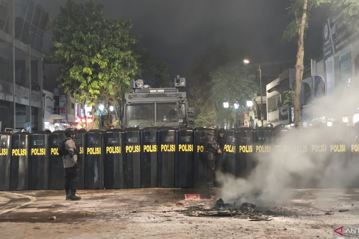 Polisi sebut demonstrasi di Malioboro Yogyakarta ricuh pada malam hari