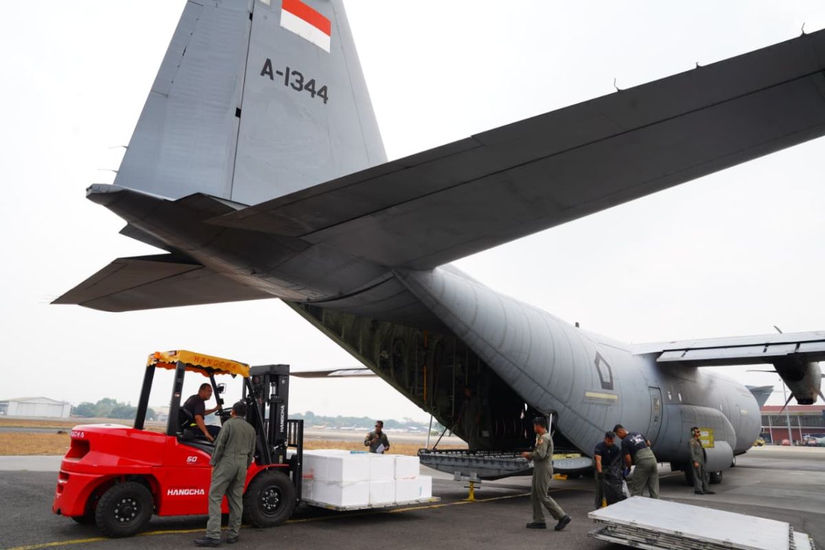 TNI AU kerahkan 11 pesawat angkut untuk tangani karhutla
